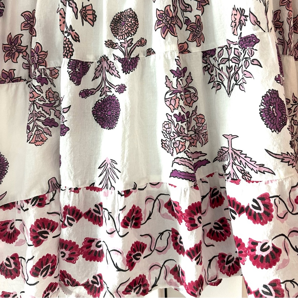 Ro’s Garden Blockprint Floral Dress - Picture 5 of 10